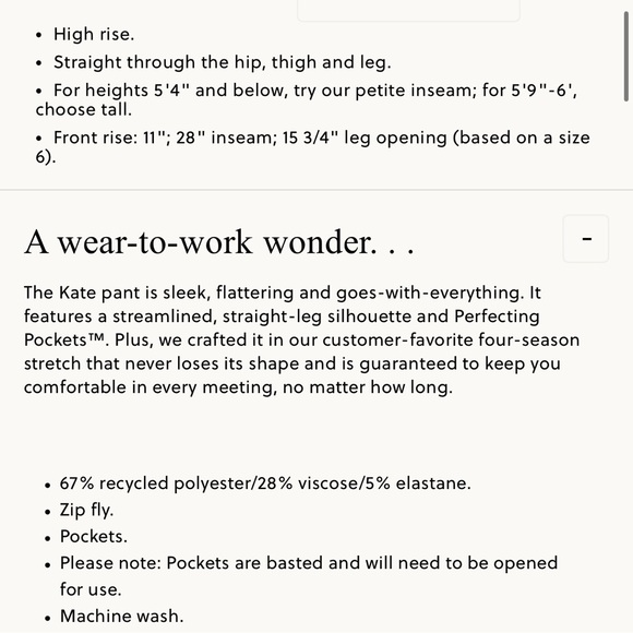 J Crew Kate Straight Leg Pant in Four Season Stretch 00 Petite Camel Office - Picture 4 of 12